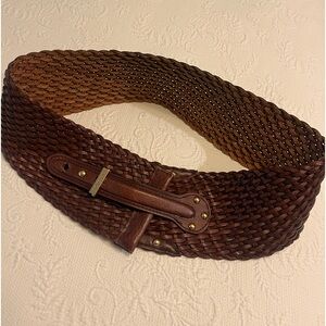 4” Micheal Kors woven belt